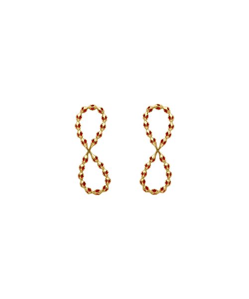 Infinito Big Earrings-gold copy Infinito Large Earrings