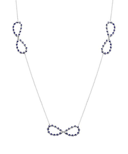 Infinito Triple Necklace-silver copy Infinito Necklace