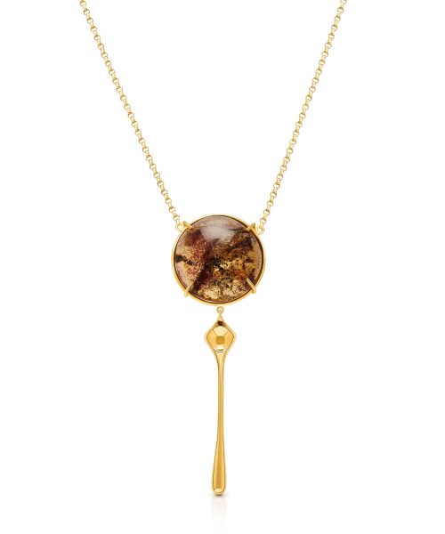 MVFAL-B3-GAMB Golden Hour Drop Amber  Pendant