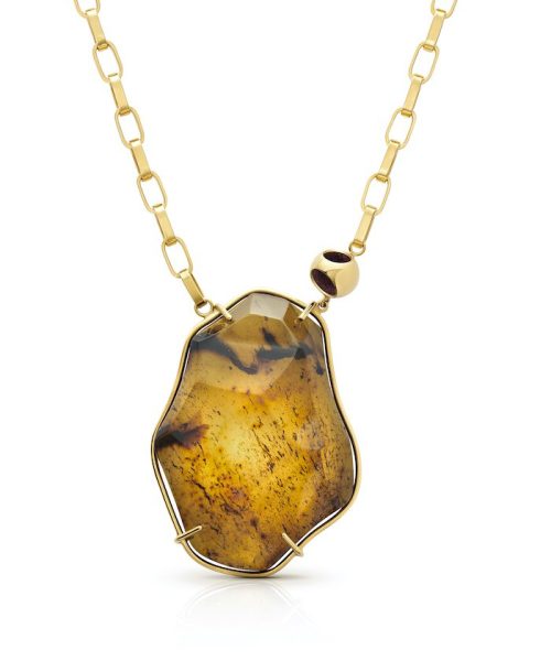 Petite Amber Fancy Square Chain