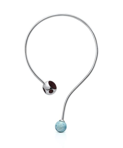 Huritá Sphere Larimar Choker