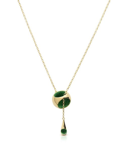 MVHUR-B1-G-N Knot T-Necklace