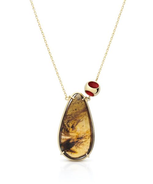 Petite Amber Pendant