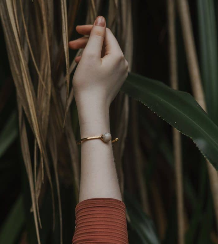 Teeny Moonstone Cuff - Image 2