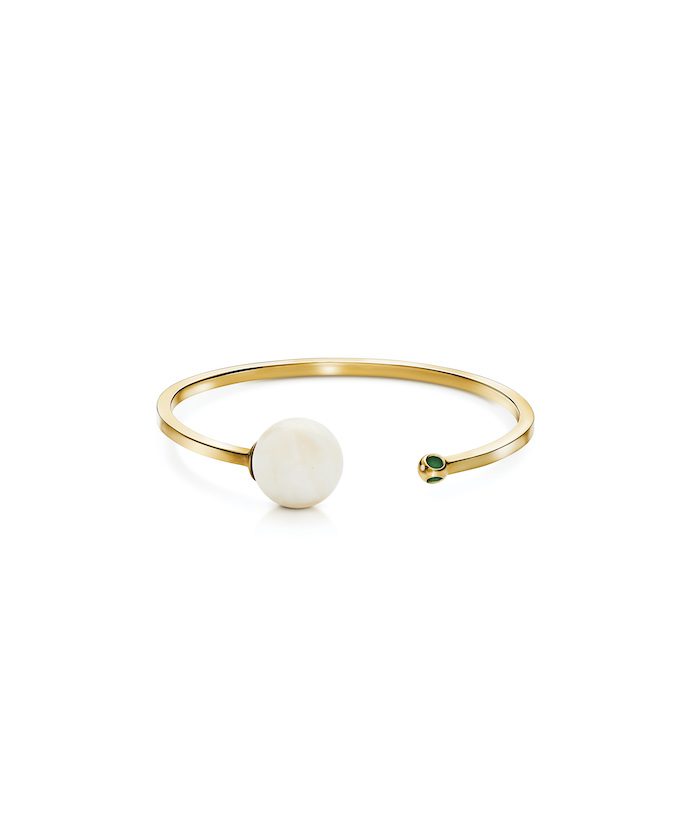 Teeny Moonstone Cuff
