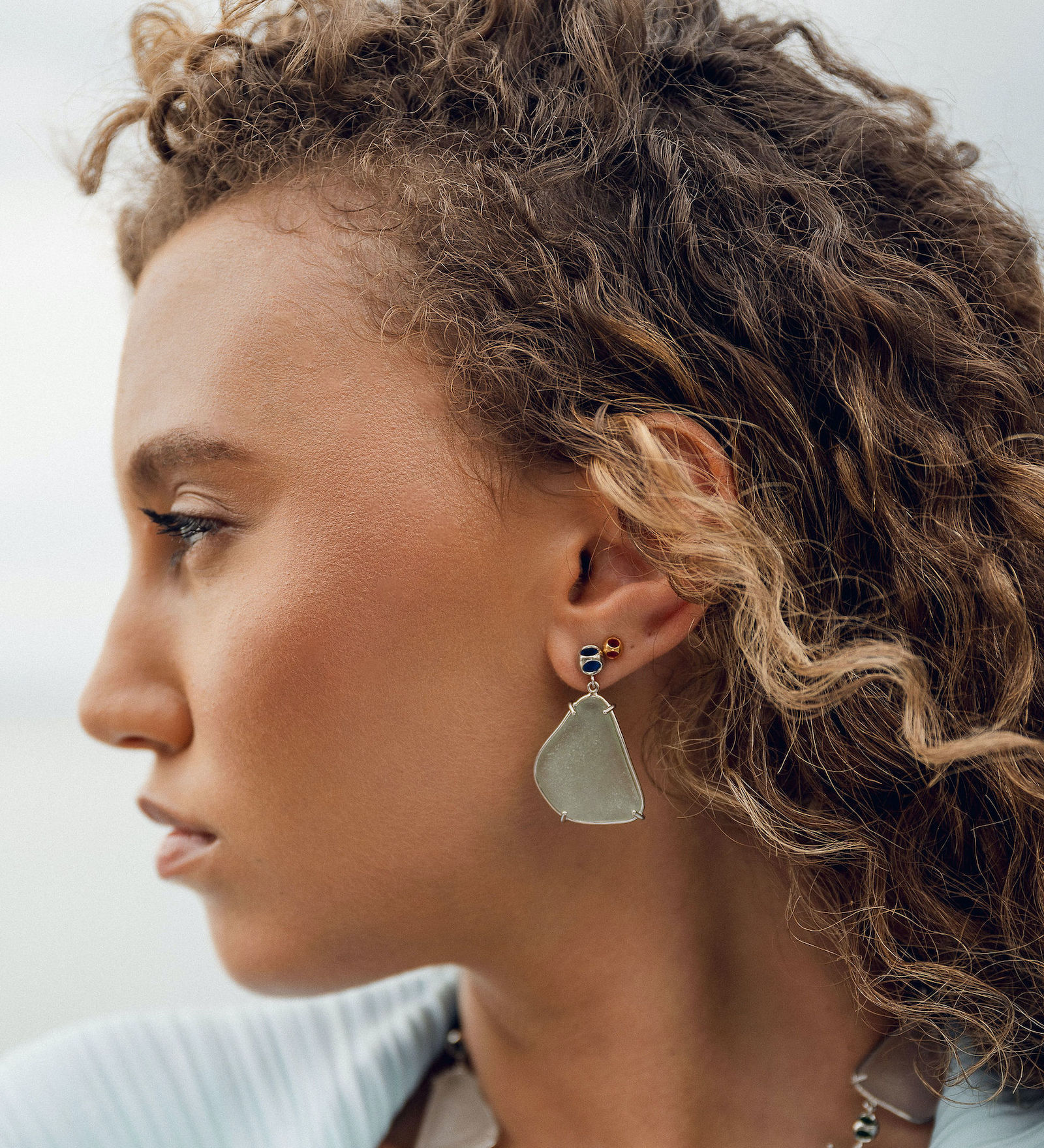 Seaglass Shore Earrings - Image 2