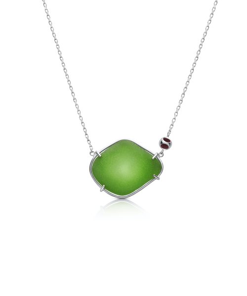 MVSG-B1-S Seaglass Frosted Pendant